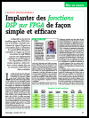 Implanter des fonctions DSP sur FPGA de façon simple et efficace